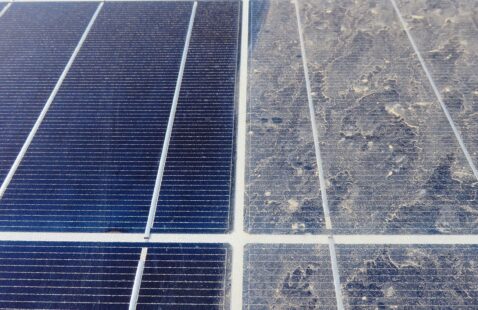 Nettoyage de panneaux photovoltaïques à Liège